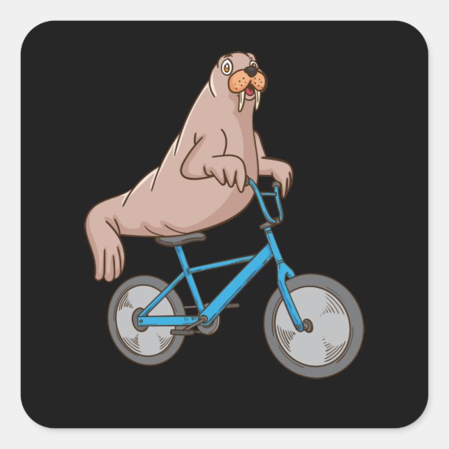 Harp Seal Lover Ocean Bicycle Riding Sea Lion Seal (Front)