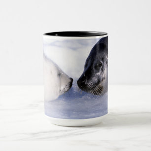 Harp Seal Mother with Pup Mug