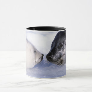 Harp Seal Mother with Pup Mug