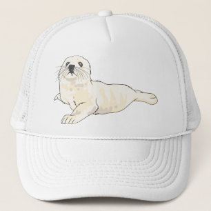 Harp Seal Pup Trucker Hat