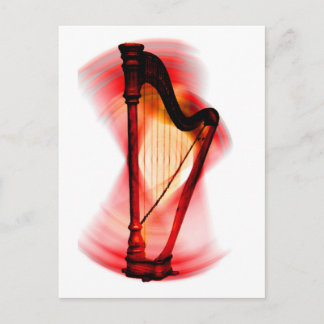 Harp spin postcard