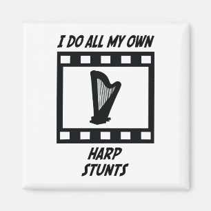 Harp Stunts Magnet