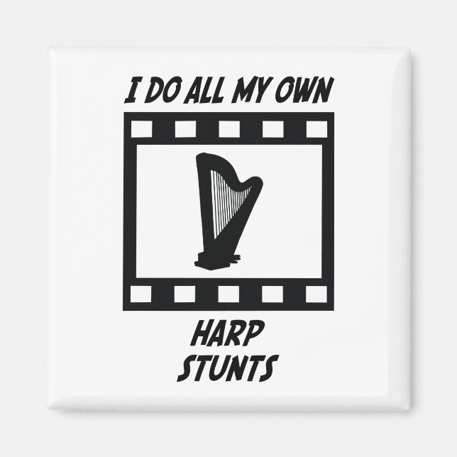 Harp Stunts Magnet (Front)