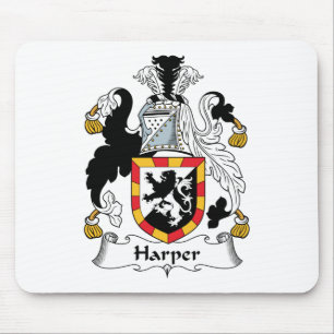 Harper Family Crest Mouse Pad