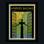 Harper's Bazaar Art Deco Cover 16 x 20 Poster<br><div class="desc">Beautiful April 1933 Issue of Harper's Bazaar</div>