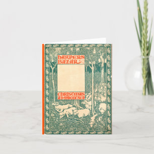 Harper's Bazar Christmas Card