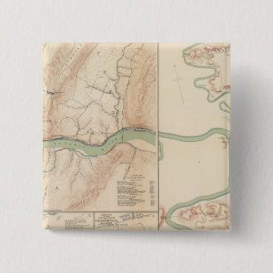 Harper's Ferry, Hagerstown, Funkstown 15 Cm Square Badge