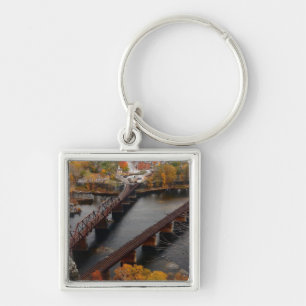 Harpers Ferry in the Fall Key Ring