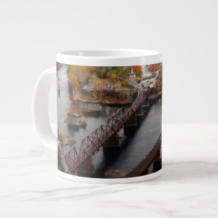 Harpers Ferry in the Fall Large Coffee Mug