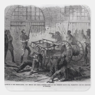 Harper's Ferry Insurrection Square Sticker