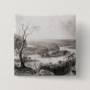 Harper's Ferry, West Virginia 15 Cm Square Badge