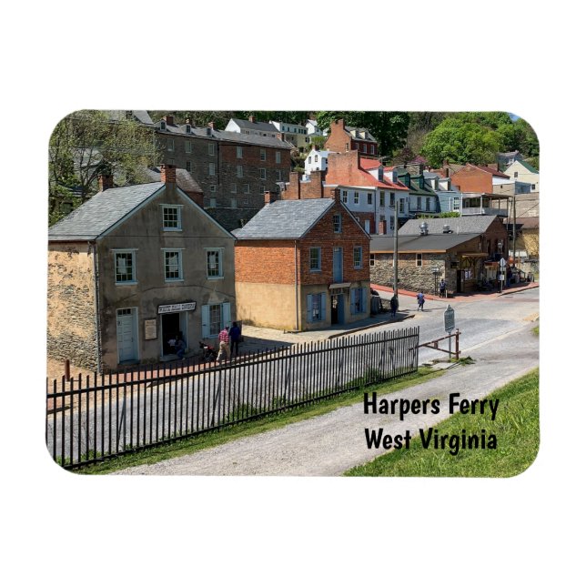 Harpers Ferry, West Virginia Magnet (Horizontal)