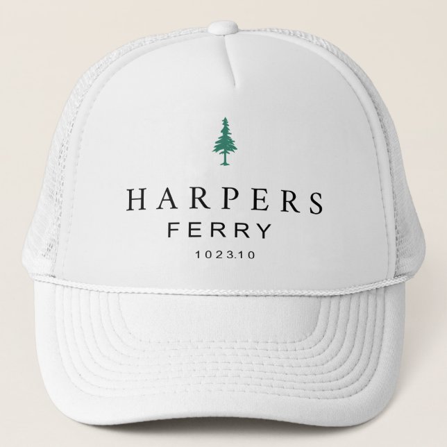 Harpers Ferry, WV Truckers Hat (Front)