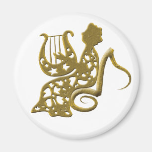 Harpist Magnet