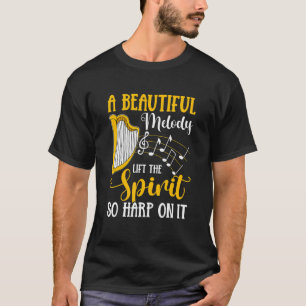 Harpist Orchestra Harpe Diem For A Harp Musician T-Shirt