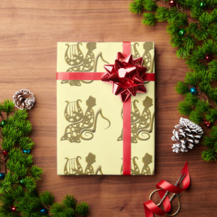 Harpist Wrapping Paper