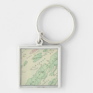 Harpswell, adjacent islands key ring