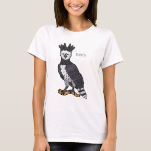 Harpy eagle cartoon illustration T-Shirt