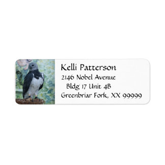 Harpy Eagle Return Address Label