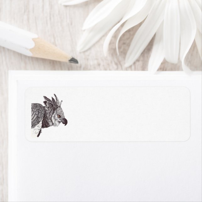 HARPY EAGLE RETURN ADDRESS LABEL (Insitu)
