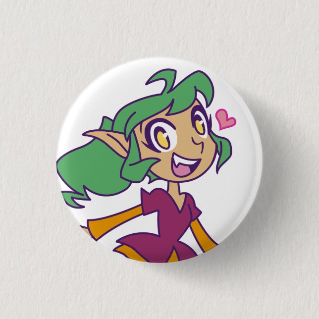 Harpy Gee 3 Cm Round Badge (Front)