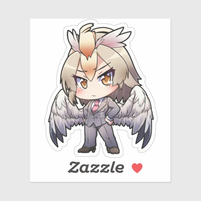 Harpy in a Suit Sticker (Sheet)