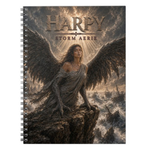 Harpy Storm Aerie Dark Cinema Notebook