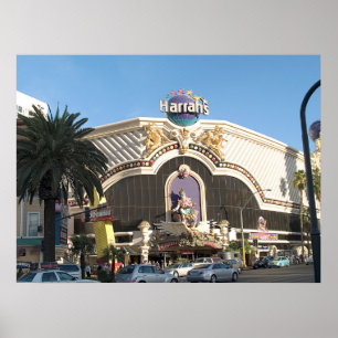 Harrah's Las Vegas Photo Poster Print