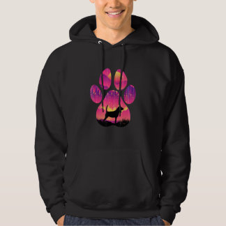 Harrier 2 Paw Mom Dad Dog  Women Men Hoodie
