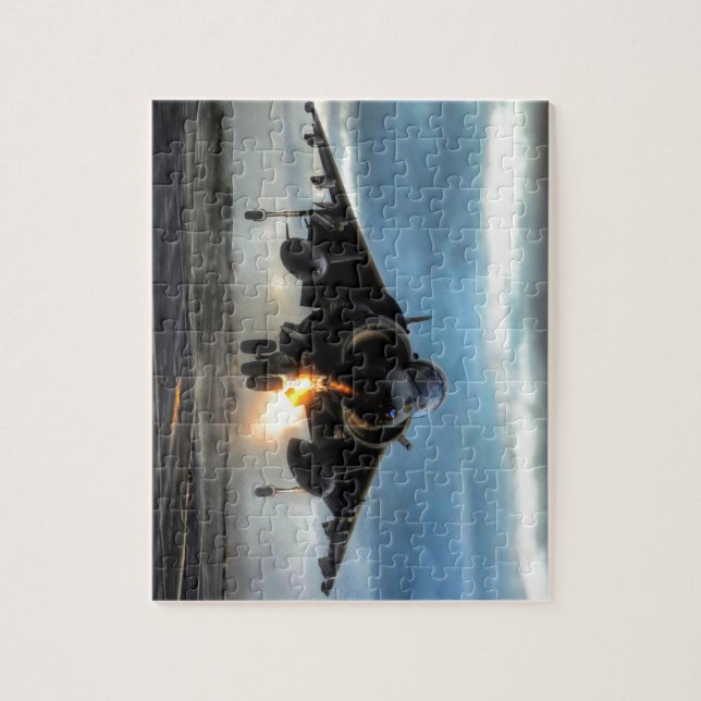 Harrier Fighter Jet Jigsaw Puzzle (Vertical)