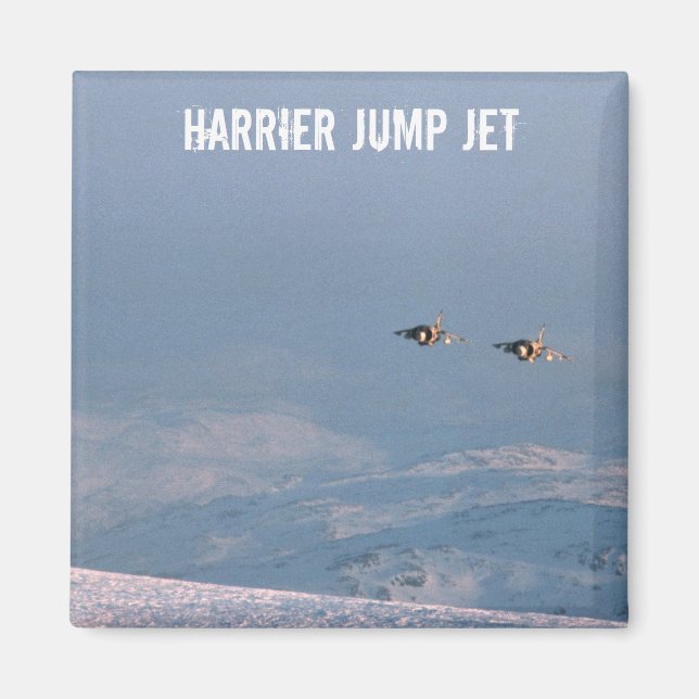 Harrier Jump Jet Magnet (Front)