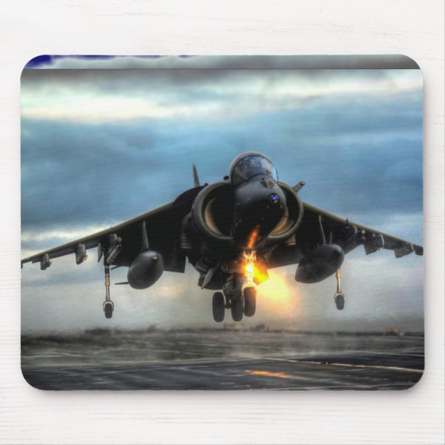 Harrier Jump Jet Mouse Pad (Front)