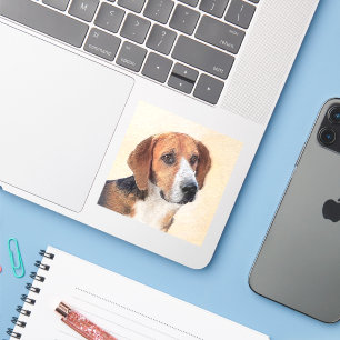 Harrier Painting - Cute Original Dog Art