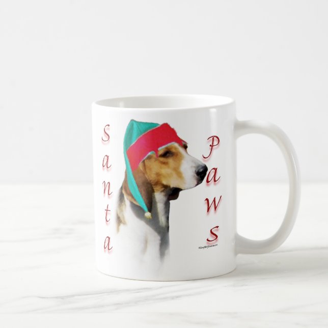 Harrier Santa Paws Coffee Mug (Right)