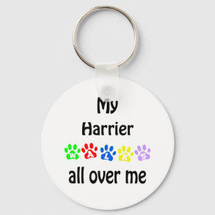Harrier Walks Design Key Ring