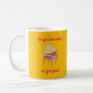 Harriet Harpsichord Mango Coffee Mug