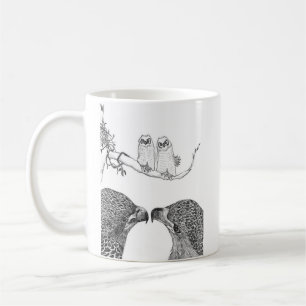 HARRIET + M EAGLES I DON'T GIVE A HOOT! COFFEE MUG