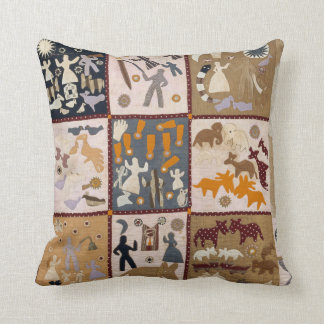 Harriet Powers - Pictoral Quilt 1898 Cushion
