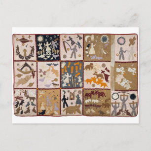 Harriet Powers - Pictoral Quilt 1898 Postcard