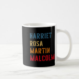 Harriet Rosa Martin Malcolm _ Black History Leader Coffee Mug