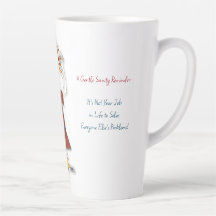 'Harriet' - Sanity Reminder Latte Mug