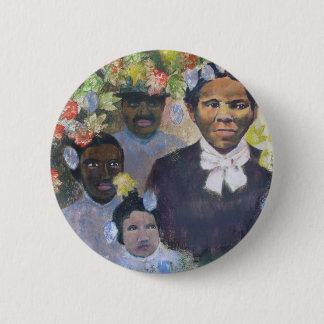 Harriet Tubman 6 Cm Round Badge