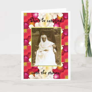 Harriet Tubman-Become Your Own Legend Card