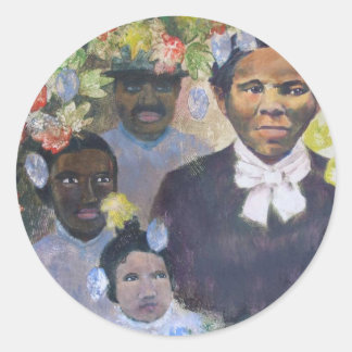 Harriet Tubman Classic Round Sticker