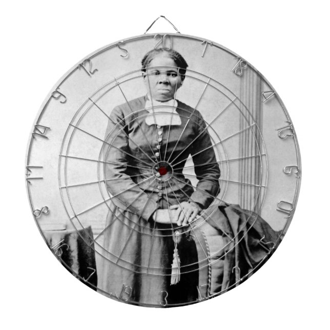 Harriet Tubman Conductor Underground Railroad Dartboard (Front)