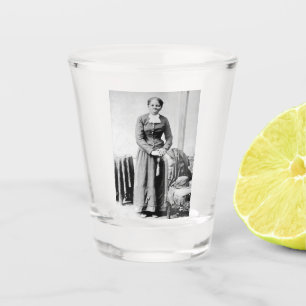 Harriet Tubman Conductor Underground Railroad Shot Glass