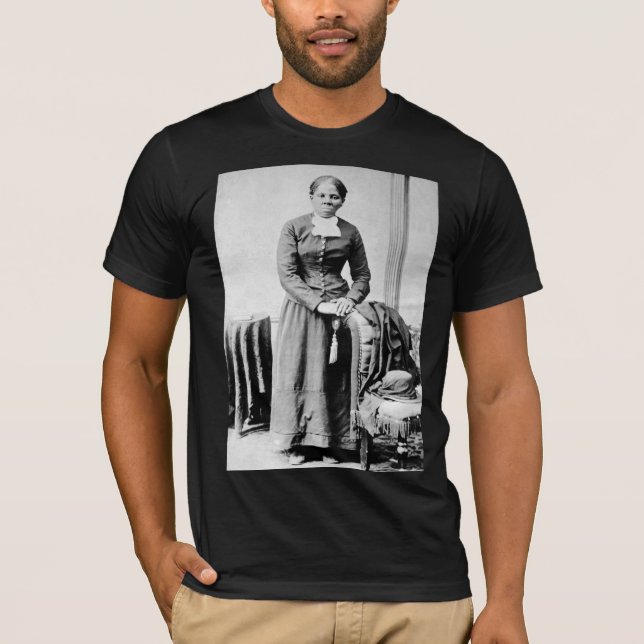 Harriet Tubman Conductor Underground Railroad T-Shirt (Front)