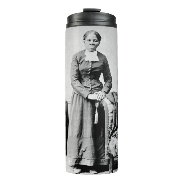 Harriet Tubman Conductor Underground Railroad Thermal Tumbler (Front)