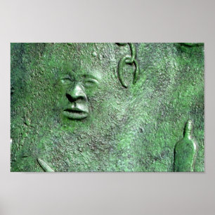 Harriet Tubman in Bronze Canvas Print