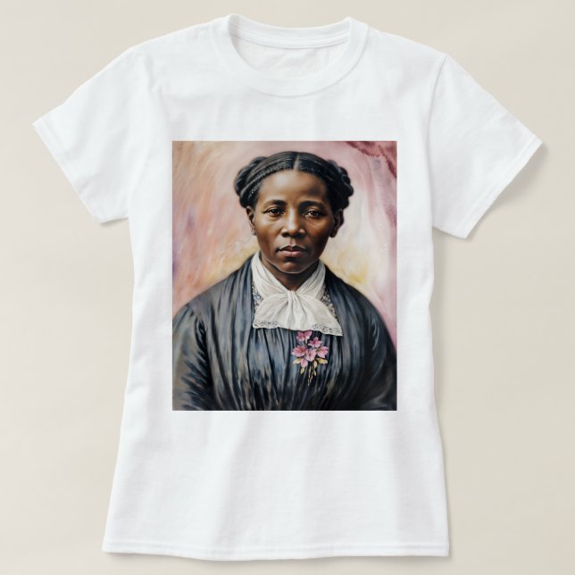 Harriet Tubman Original Art T-Shirt (Design Front)